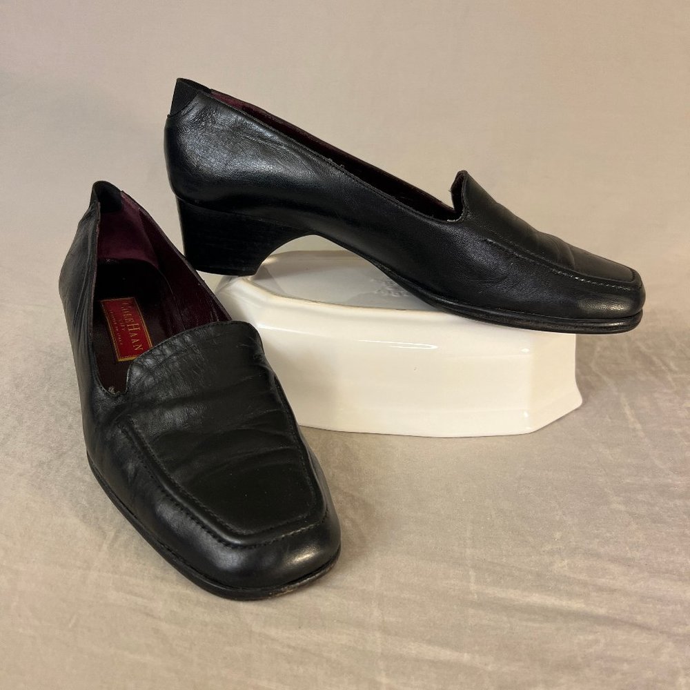 Cole Haan City Square Toe Block Heels Pumps